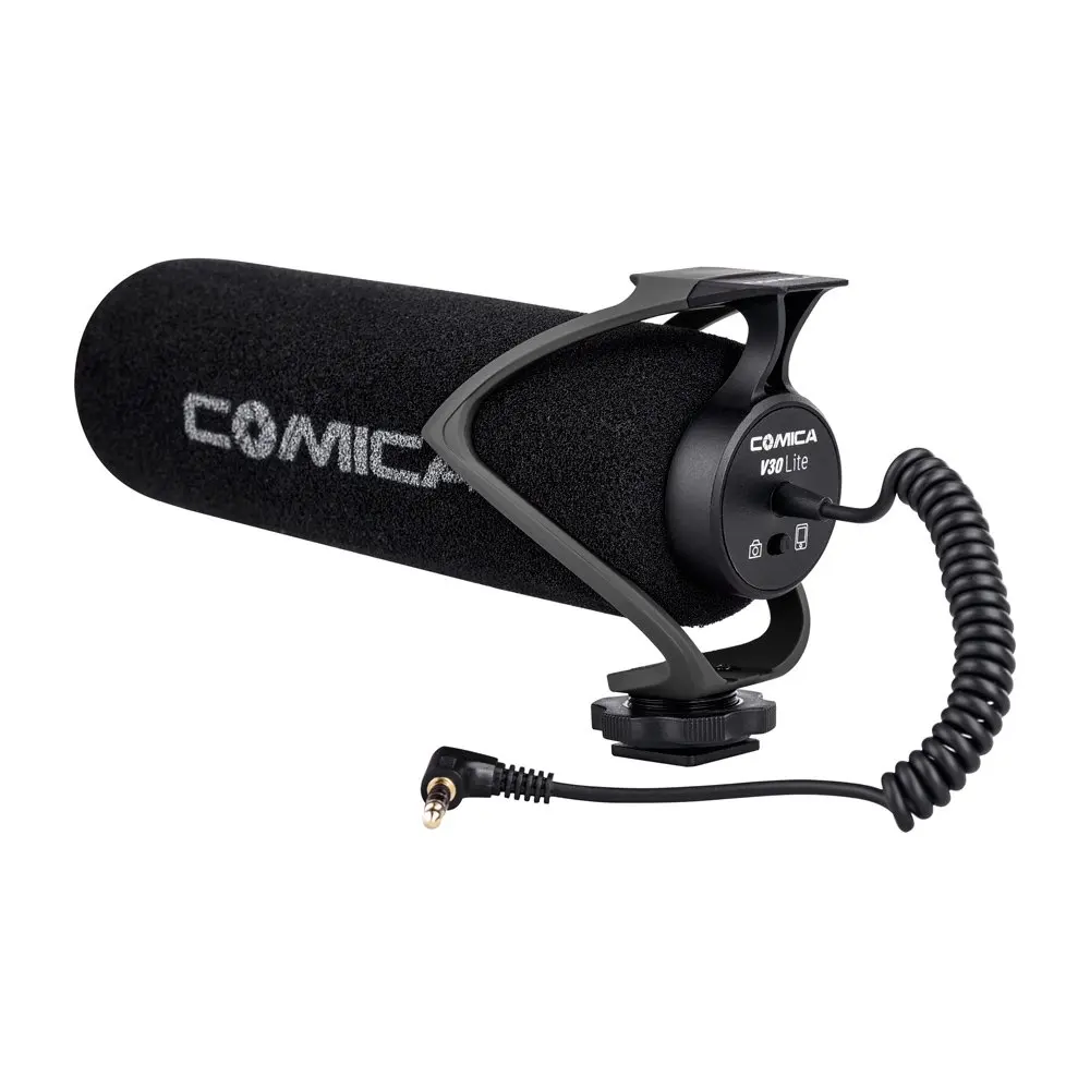 CVM-V30 LITE Video Microphone Condenser Volgging Recording Mic for Canon Nikon F
