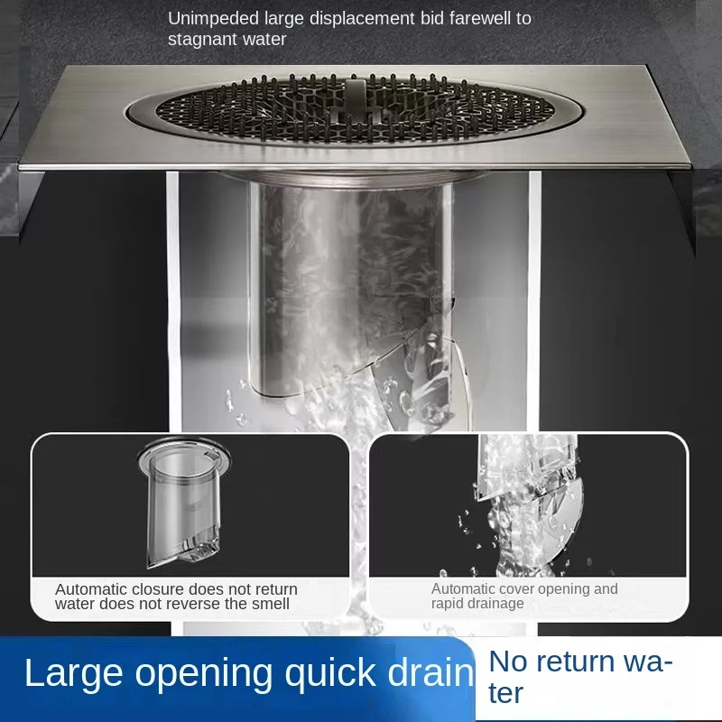 Toilet floor drain hair filter universal bathroom deodorizer old floor drain renovator sewer sealing cover