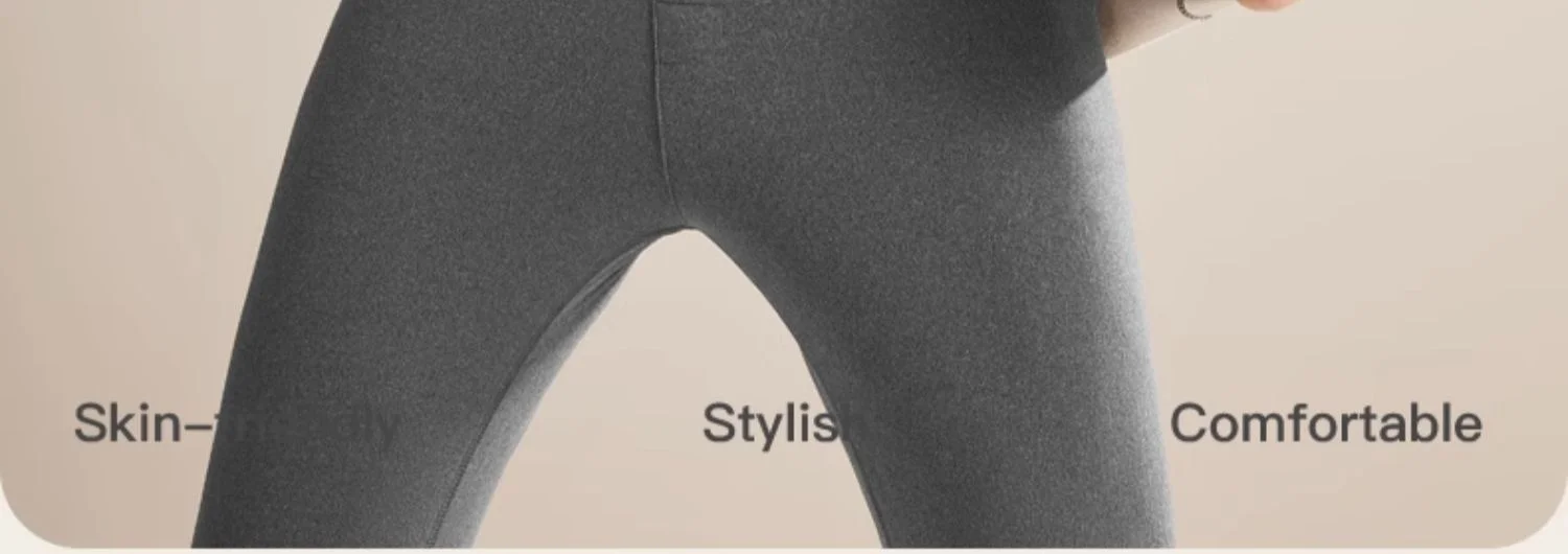 Description Picture 5 of itemNew Cashmere Silk Thermal Underwear Set Men's Non-marking Double-Sided Brushed Wool De Velvet Fall Coat and Pants Homewear