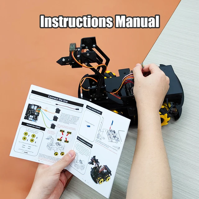 DIY Smart Robot Electronic Arm Kit 4