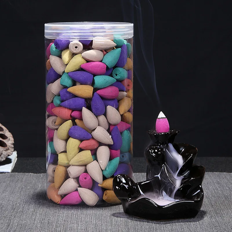 BackflowIncenseConesPackof60100280MixedFlavorNaturalIncense