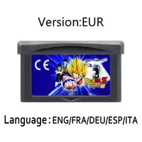 Cartouche de jeux vidéo amusante 32 bits Ddragon Ball GBA, carte de Console de jeu Castlevania Buus Fury Advanced Adventure Supersonic Warriors 5