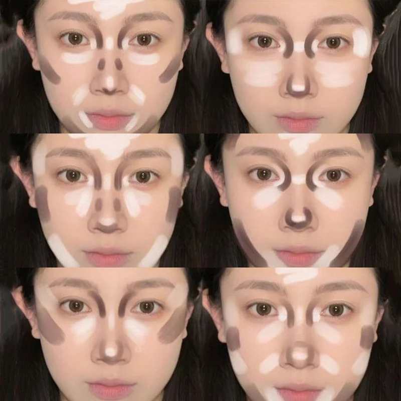 Wasserfester Gesichts-concealer Und Highlighter Konturenstift_voghion.com