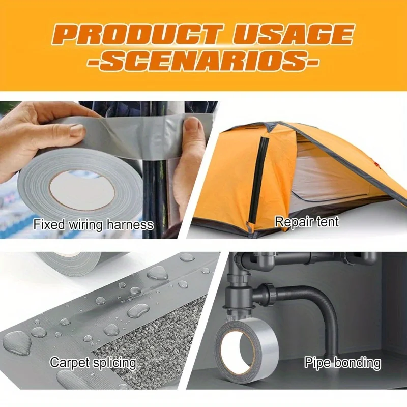 Ultra-Durable Waterproof Tape – Heavy Duty Adhesive Repair & Light Blocking Solution