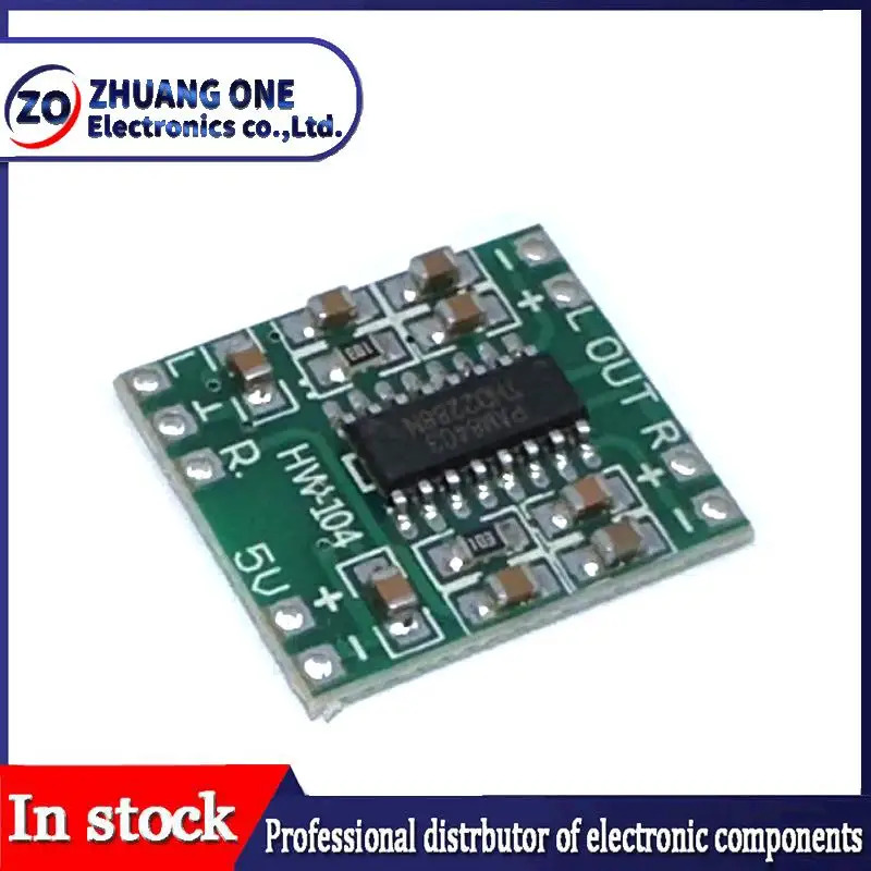 Mini PAM8403 DC 5V 2 Channel USB Digital Audio Amplifier Board Module 2 * 3W Volume Control with Potentionmeter