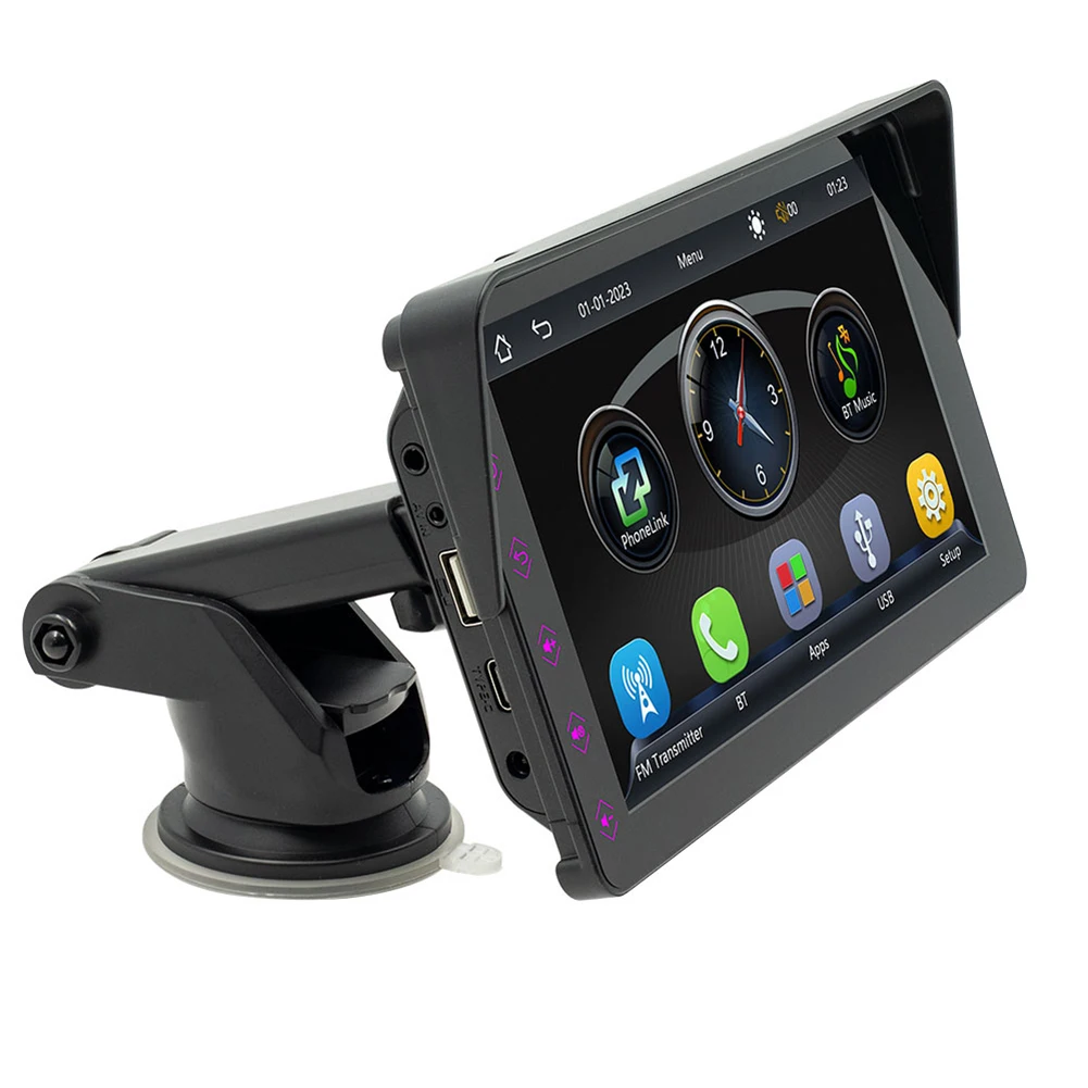 

Car Stereo Compatible For Carplay Android AUTO 7 Inch Screen 2.4G/5G WiFi FM Wireless Portable Car Audio Receiver Drop Shipping