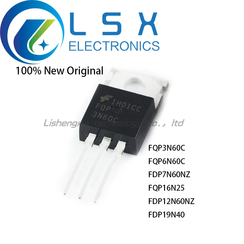 

Новинка/10 шт. FQP3N60C FQP6N60C FDP7N60NZ FQP16N25 FDP12N60NZ FDP19N40 TO220 оригинал в наличии