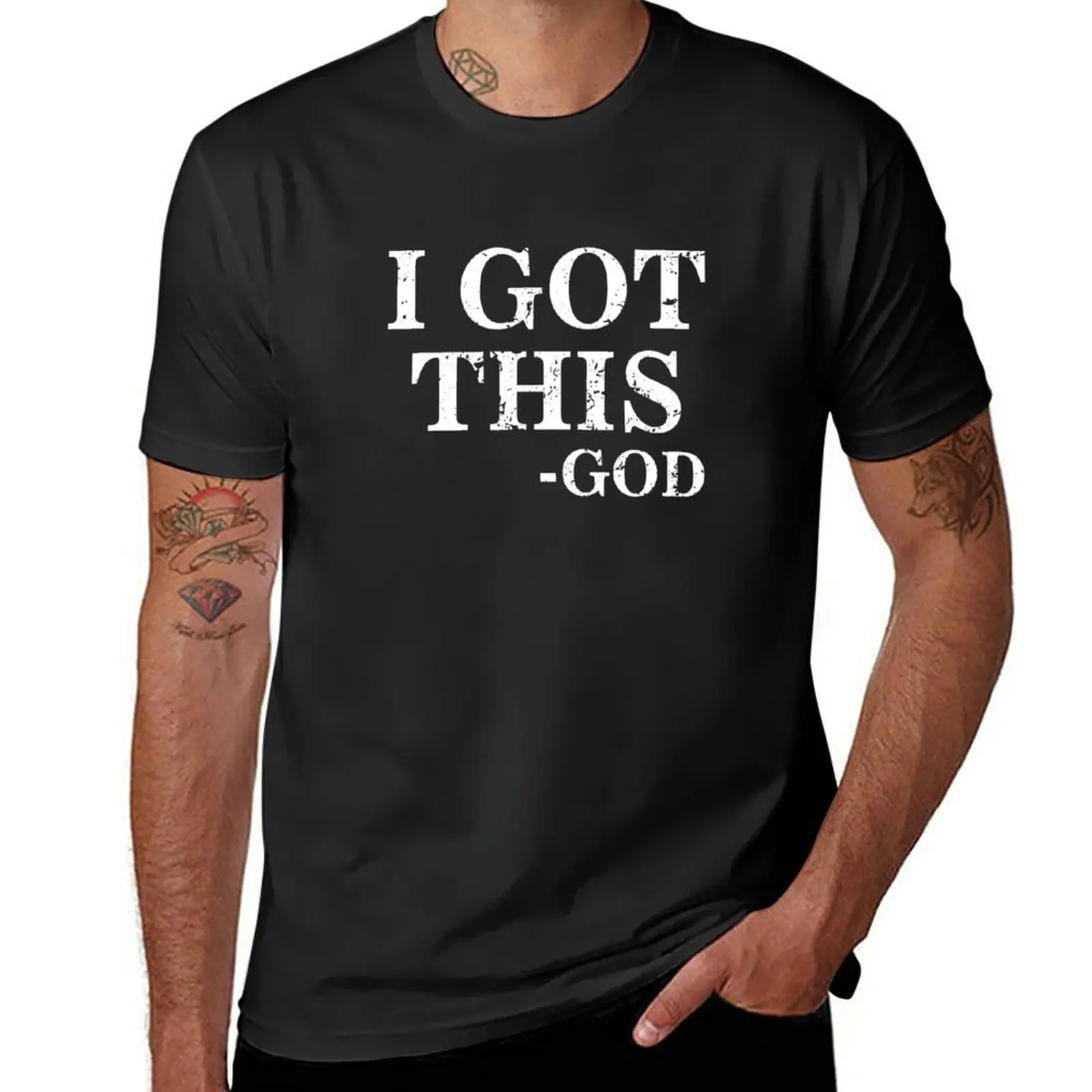 

I Got ThisGod T-Shirt vintage clothes cute tops sports fans mens cotton t shirts