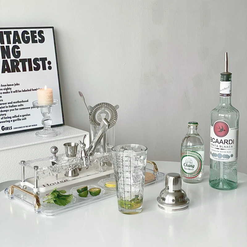 Stainless Steel Bar Cocktail Shaker Sets Creative Mojito Shaker Set Cocktail shaker Home Bar Shakers Kitchen Accessories