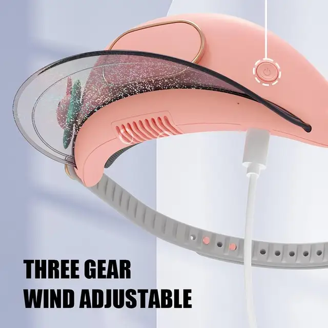 Napviszor Kalap Ventilátor Usb Hűtősztorral, Ventilátorral, Háromsebességű Állítható Szuper Széles Vízálló Nap A Halászat Túrázására - Image 5