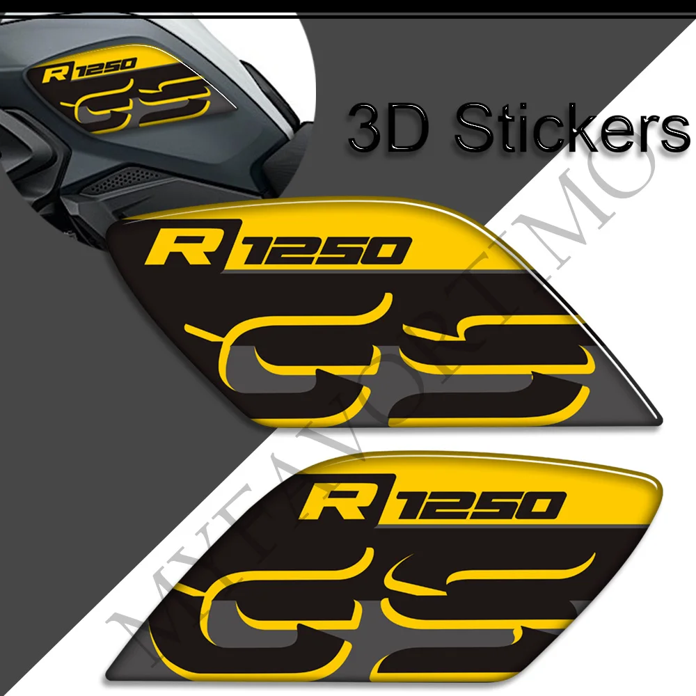 

Motorcycle Sticker For BMW R1250GS R1250 GS LC HP 2019 2020 2021 2022 Rallye Tank Pad Stickers Decal Rally Fairing Fender