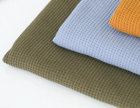 310gsmX180cm,waffle cotton Fabric,65%polyester 35%cotton, baby fabric,soft, colorful，9239