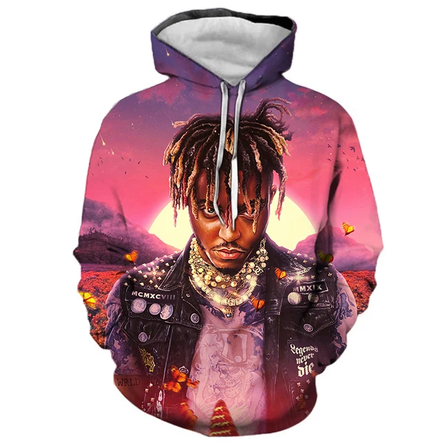 3D Hoodies Men Juice Wrld Hoodie Men Women Casual Sweatshirts Harajuku  Pullovers Rapper Juice Wrld Clothes _ - AliExpress Mobile