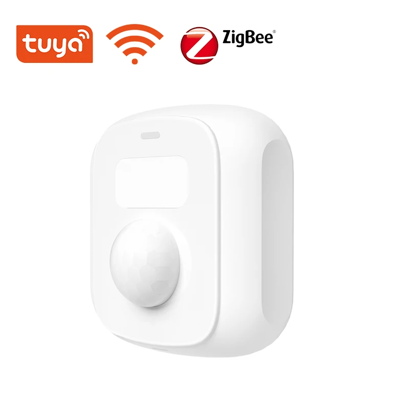 Tuya Zigbee-sensor de Luz Pir com Wi-fi Sensor de Movimento Humano Botão Cena Casa Inteligente Detector de Controle Remoto