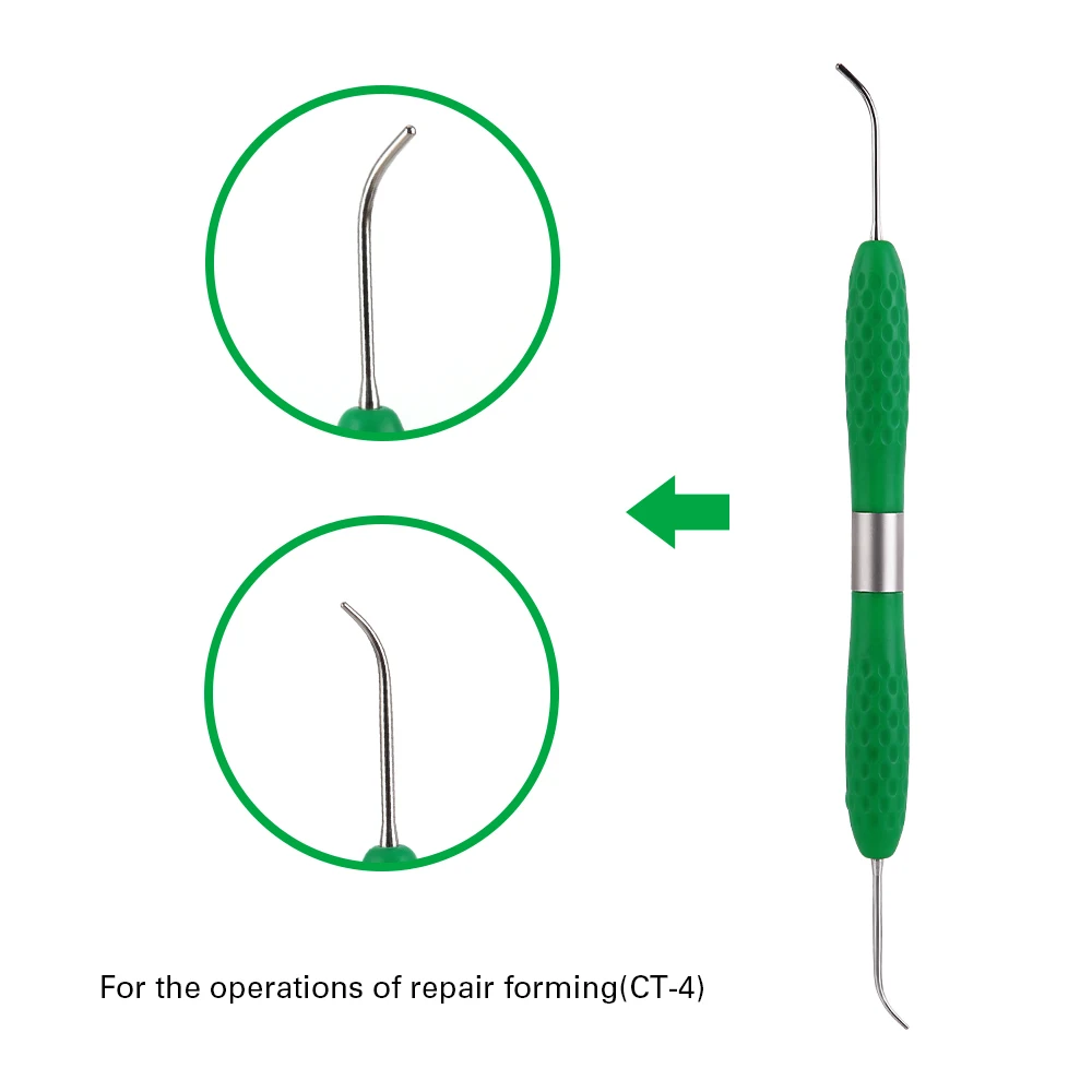 AZDENT Dental Harz Füllstoff Ästhetische Restaurierung Kit Silikon Griff Für LM Harz Messer Kunststoff Kommode Zahnmedizin Werkzeug Instrumen – Detail 11