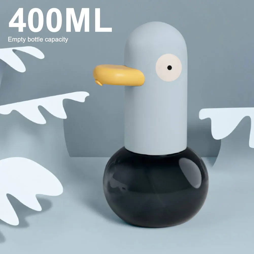 Cute Duck Hand Soap Dispenser Touchless Electric Soap Dispenser Rechargeable Hands Free Auto Soap Dispenser for Kitchen Bathroom 2