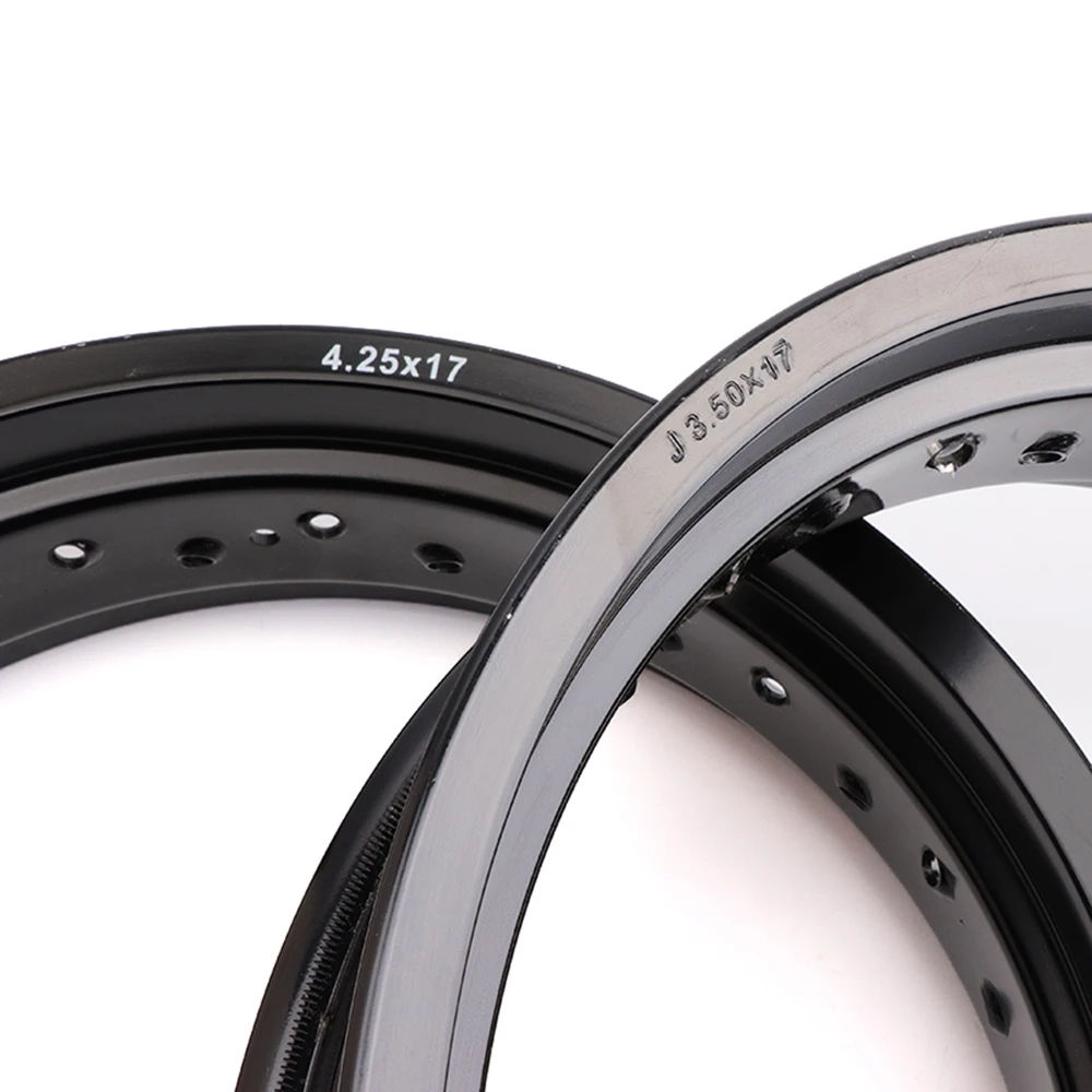 3.50x17 Inch 4.25x17 Inch 36 Spokes Holes Aluminum Alloy Rims Motorcycle 3.50*17" 4.25*17" Front/rear Wheel hub