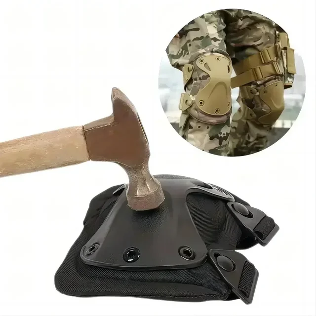 Sports Mountaineering Tactical Knee Pads - 4Pcs set