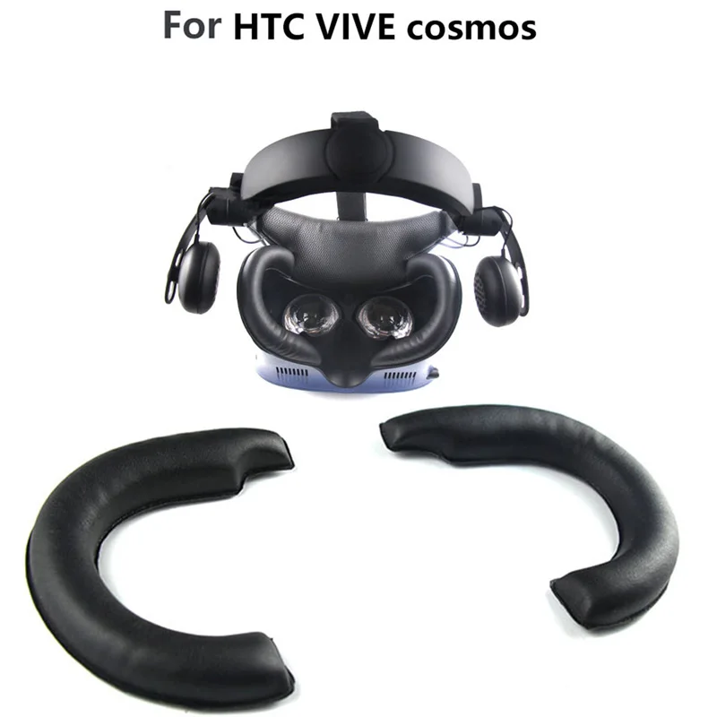 SoftLeatherVREyeMaskforHTCVIVECosmosVRHeadsetEyeMaskSweat
