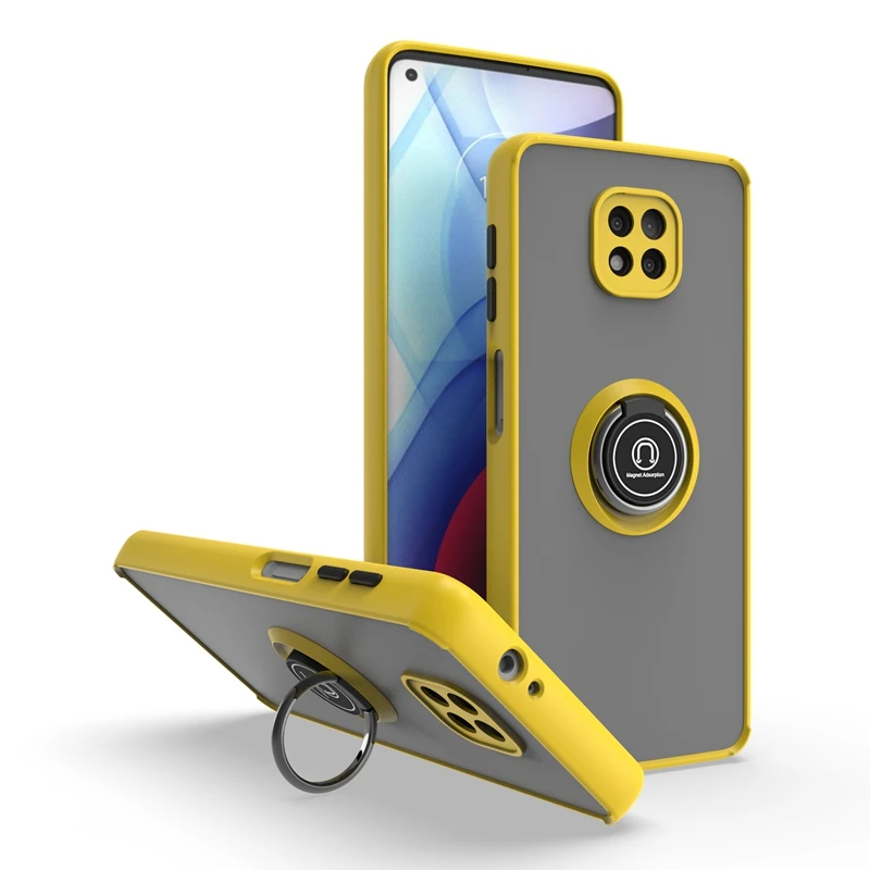 Matte Clear Kickstand Shockproof Protective Phone Case