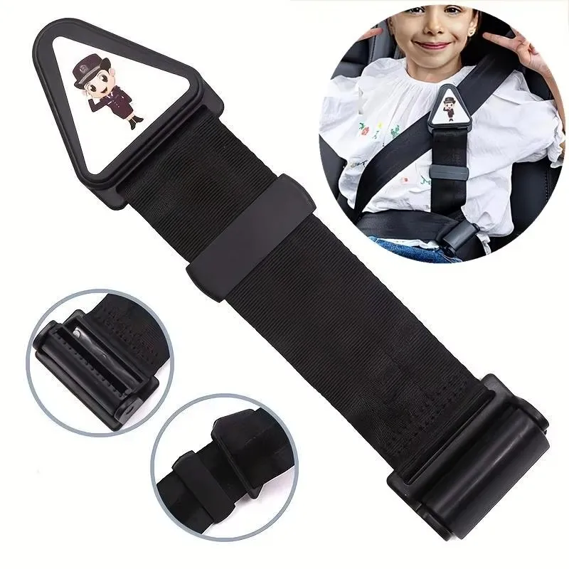 1-6 pezzi di cinture di sicurezza per bambini in auto, previene i movimenti, chiusura regolabile, sicura e confortevole, sedile anti-schiacciamento del collo.