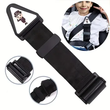 1-6 pezzi di cinture di sicurezza per bambini in auto, previene i movimenti, chiusura regolabile, sicura e confortevole, sedile anti-schiacciamento del collo.
