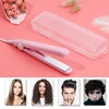 New Mini Hair Straightener Flat Iron Ceramic Curling Iron Short Hair Portable Dual-Use Curler Hair Styling Care For Traveling 1