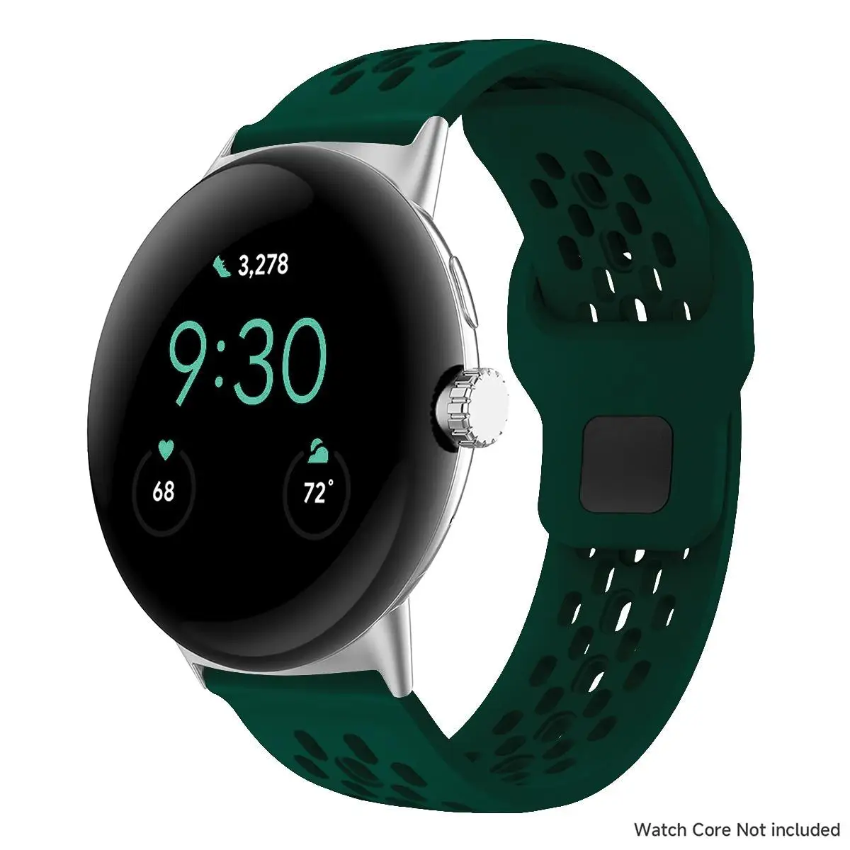 Breathable Sports Silicone Band Strap for Smartwatch Replacement