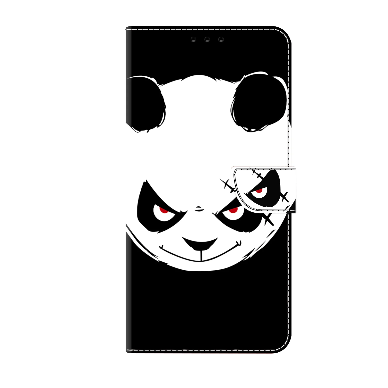3D Magnetic Flip Leather Wallet Phone Case