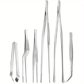 Stainless Steel Kitchen Tweezers Set 1