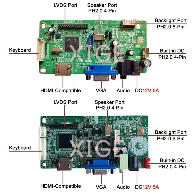 For M240HW01 M240HW02 LCD Display Controller Driver Board 1920*1080 DIY Kit LVDS 30-Pin Screen VGA 24