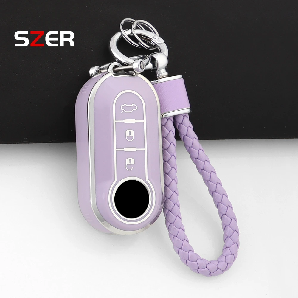 Enhanced TPU Car Key Case Cover - Durable Protection