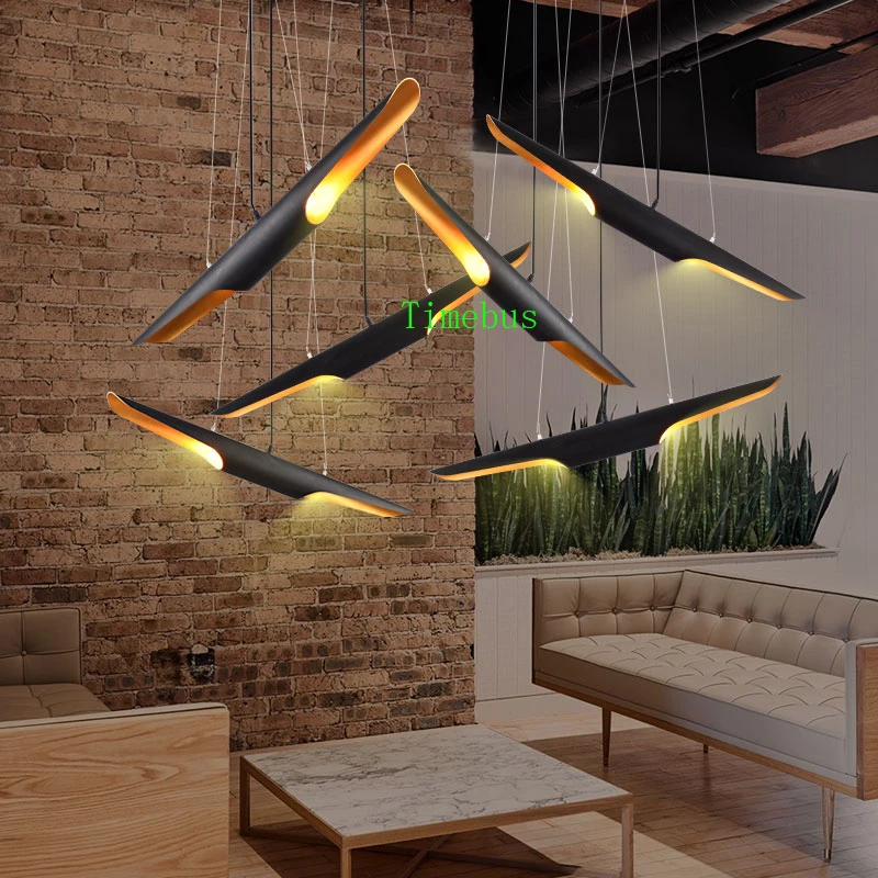 Рисунок 5 - Алюминиевые подвесные лампы в стиле пост-модерн