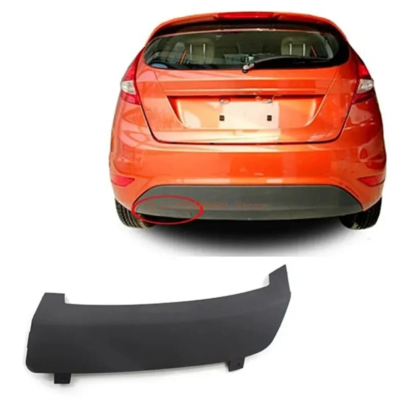 1pc Rear Bumper Tow Towing Eye Hook Cover Cap For Ford Fiesta MK7 2008- 1531833 /8A61-17K922-AB5ZCT 1pc Rear Bumper Tow