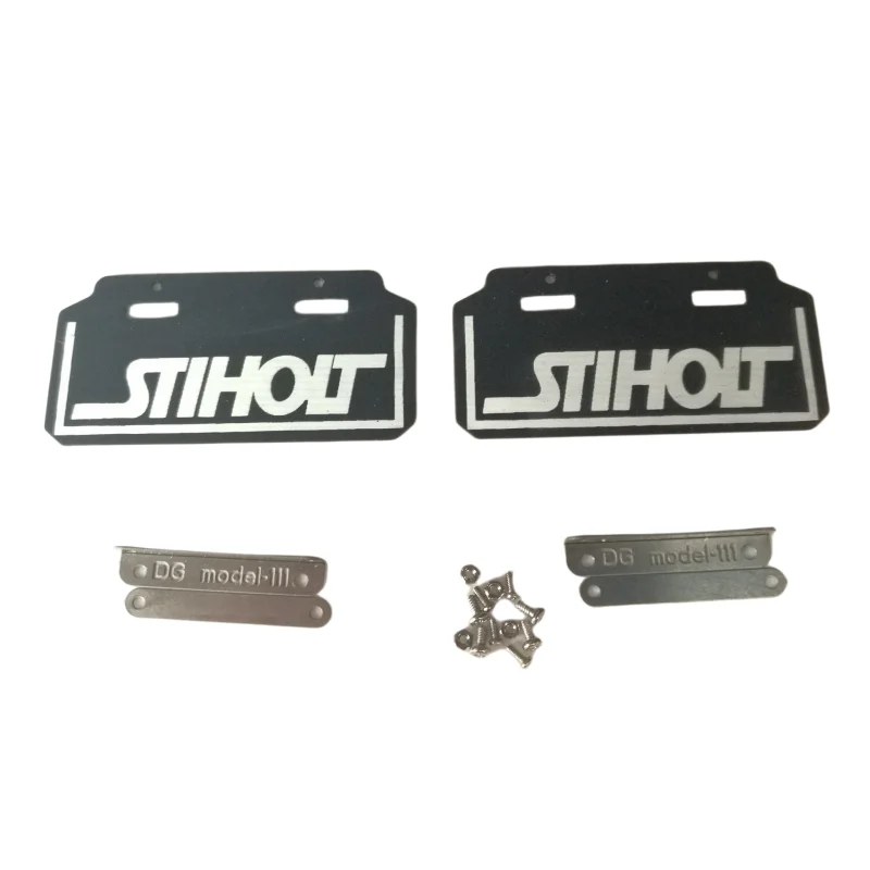 Front Lamp Rubber Mudguard Fender Decoration Parts for 1/14 Tamiya RC Truck Tractor Scania 56318 5632 Stiholt DIY Cars Parts 3