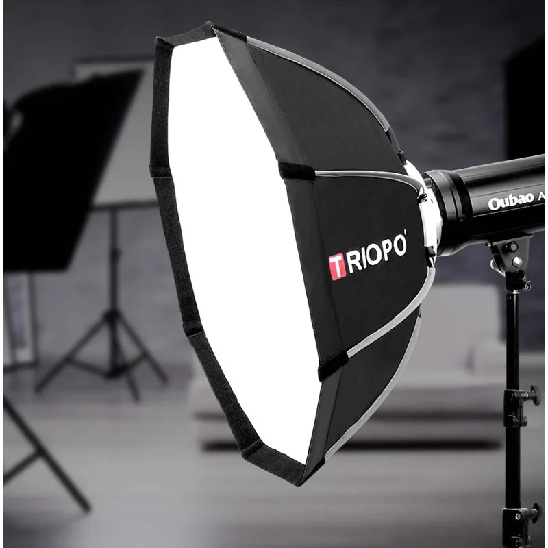 Softbox K2 55cm 65cm 90cm 120cm Bowens Mount Portable Octagon Softbox+Honeycomb