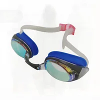 Children's HD Waterproof Anti-Fog Swimming Goggles Unisex Silicone Swimming Glasses in Assorted Colors for Kids And Teens