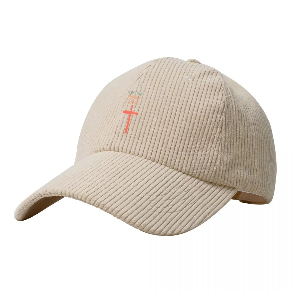 

In Christ alone my hope is found Corduroy Baseball Cap party Hat hiking hat Golf Women Men's