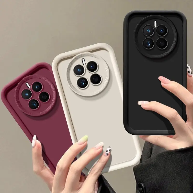White Shell Pattern Silicone Anti-Fall Phone Case