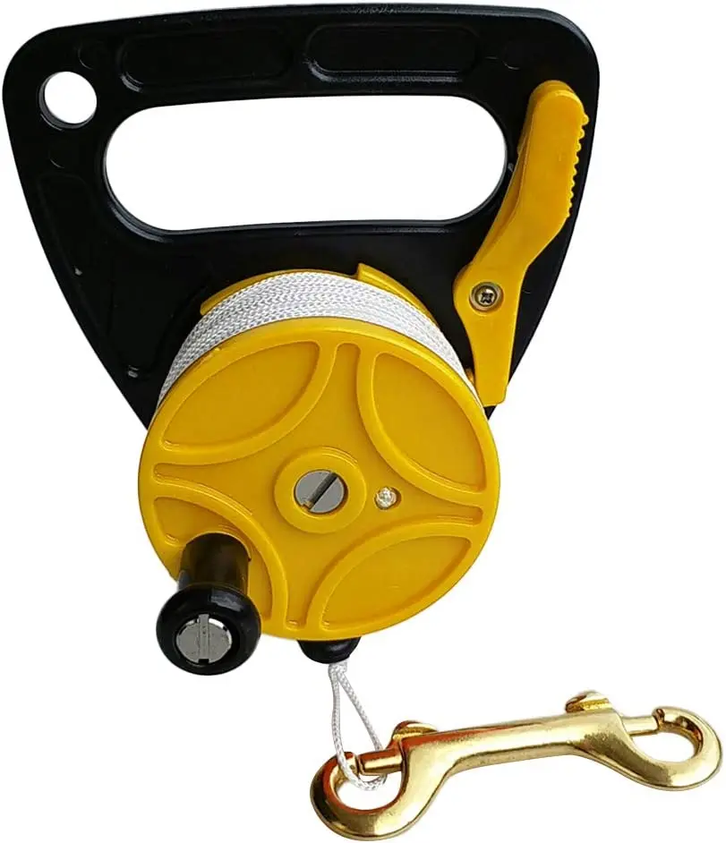HeavyDutyScubaDiveReelDivingTechSpoolKayakAnchorThumbStopper