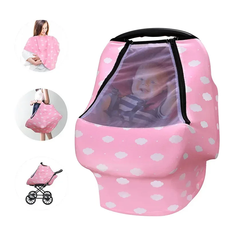 Baby carrier cover Baby carrier warming Pushchair cover Child seat Nursing towel Stroller