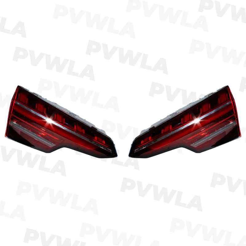 2PCs Left+Right Side Inside Rear Tail Light Lamp For Audi A4 B9
