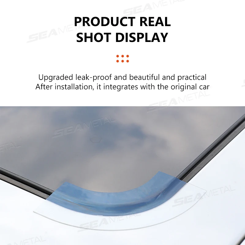 Waterproof Car Sunroof Sealing Strip Leakproof Edge Filler