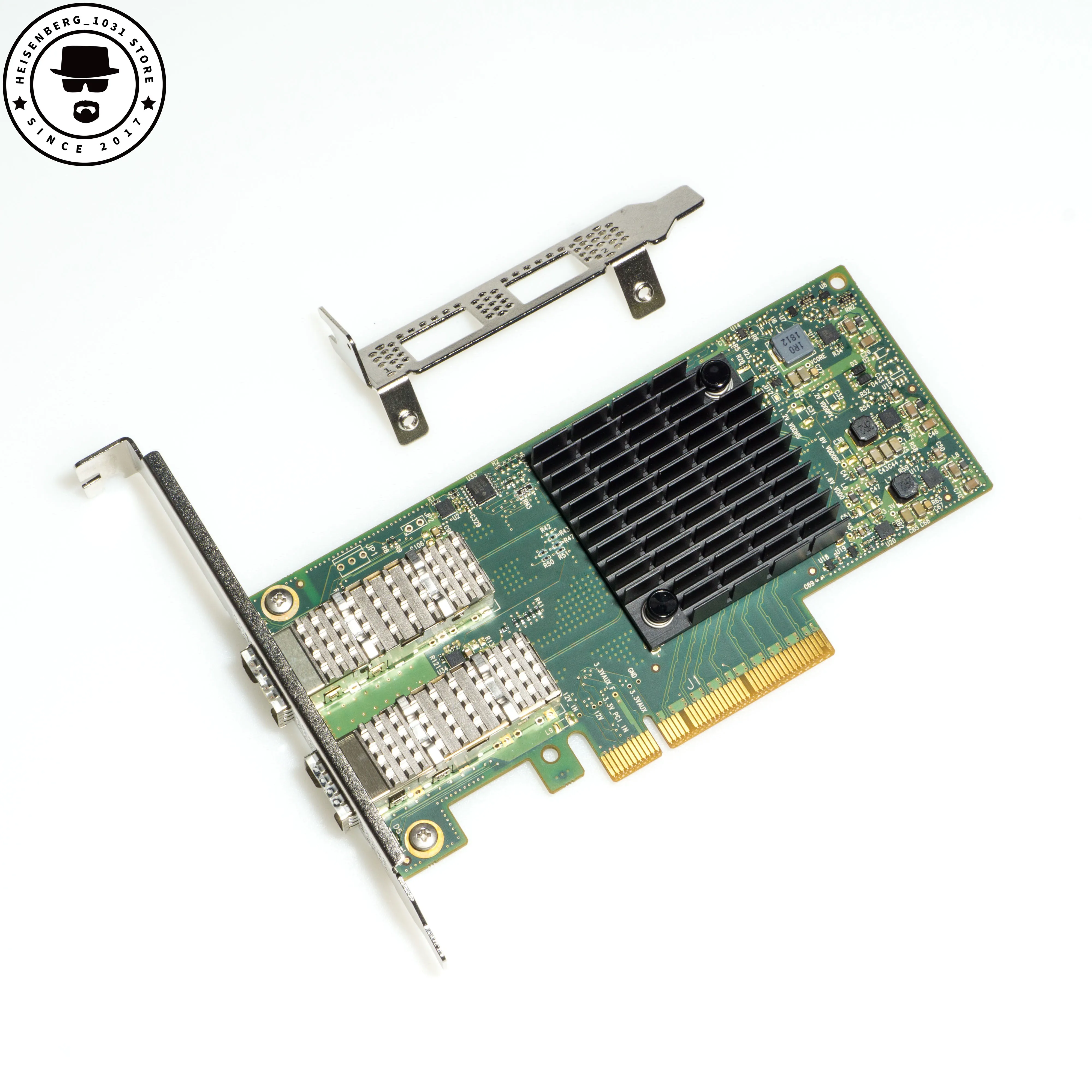 Conector de Porta Dupla Nvidia Mellanox Mcx4121a-acat lx en Nic 25gbps®transceptores Compatíveis Nsa Homelab Pcie3.0 x Sfp28