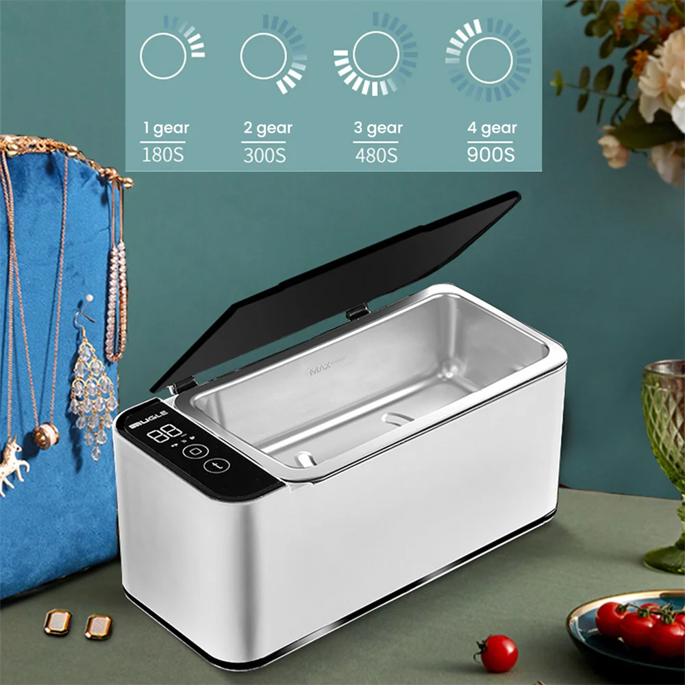 Description Picture 3 of item700ML Ultrasonic cleaner machine,50W jewelry Glasses cleaning machine, suitable for cleaning rings, glasses, watches,razor blade