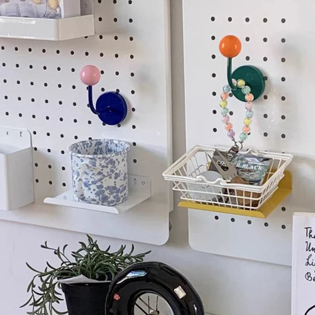 Crochet magnétique créatif sans poinçon, 1 pièce, décoration pour la cuisine, le réfrigérateur, la salle de bain 2