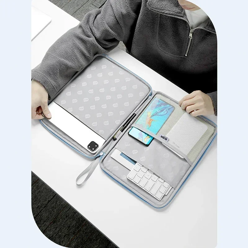 Shockproof PU Tablet Sleeve Bag, 9-11 Inch Premium Case