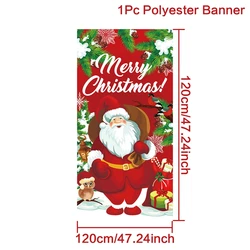 Festive Christmas & New Year Hanging Door Banner Decor - Holiday Ornaments & Gifts (Style 2)