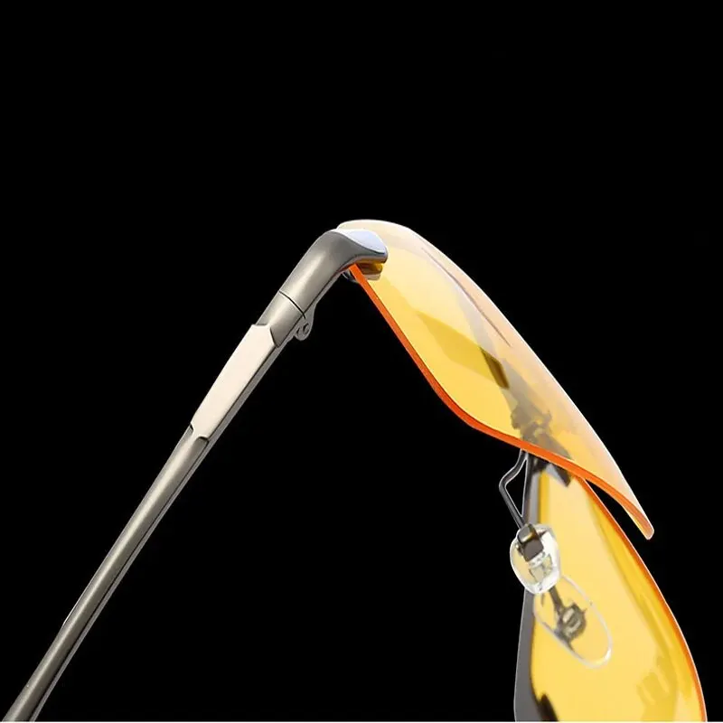 Nachtsichtbrille Schutz Reiten Sport Neue polarisierte Sonnenbrille für Herren Fahrer Fahren – Detail 6
