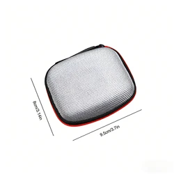 KZ Earphone Storage Bag - Compact Zippered Case for Indoor and Outdoor Use (B New)